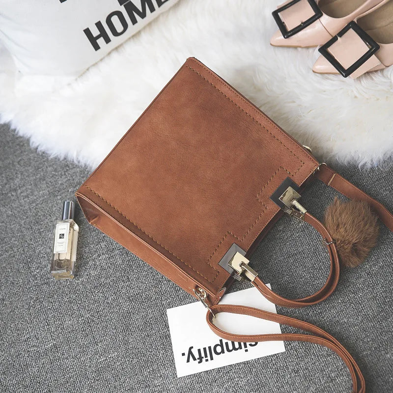 Female Shoulder bags for women 2024 New fashion crossbody bag luxury handbags women bags designer travel Hairball bag