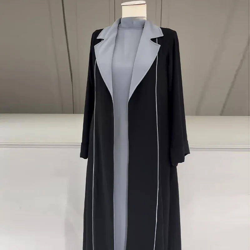 Eid Muslim Abaya for Women Cardigan Dresses Jacket Jalabiya Kaftan Islam Vestidos Arab Long Robe Ramadan Morocco Dubai Abayas