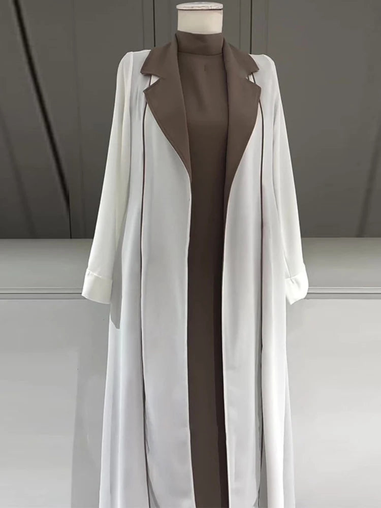 Eid Muslim Abaya for Women Cardigan Dresses Jacket Jalabiya Kaftan Islam Vestidos Arab Long Robe Ramadan Morocco Dubai Abayas