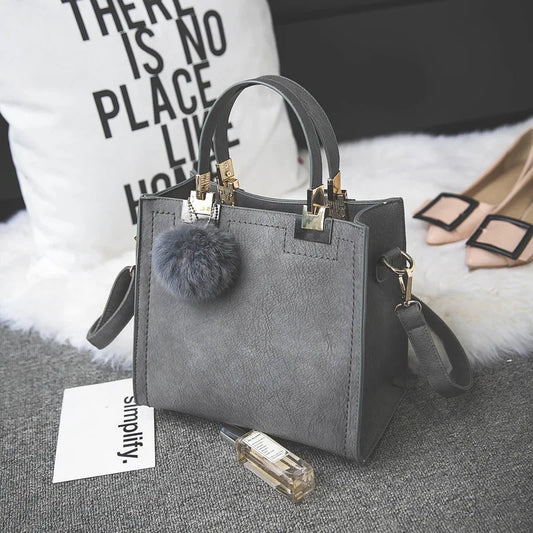 Female Shoulder bags for women 2024 New fashion crossbody bag luxury handbags women bags designer travel Hairball bag