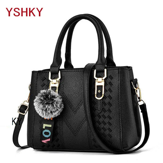 Female bag shoulder bags for women 2020 New fashion crossbody bag luxury handbags women bags designer travel Hairball bag