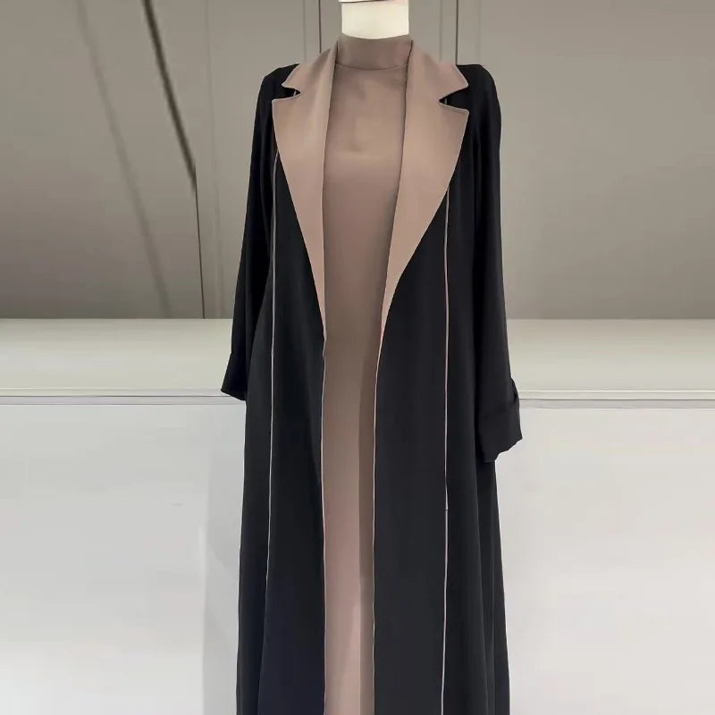 Eid Muslim Abaya for Women Cardigan Dresses Jacket Jalabiya Kaftan Islam Vestidos Arab Long Robe Ramadan Morocco Dubai Abayas